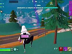 fortnite characters engage in explicit webcam fucking action sequences