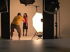 japanese milf yu uehara slurps lucky guy's throbbing cock deep