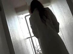 Japanese mature milf pounds outdoors with huge natural tits