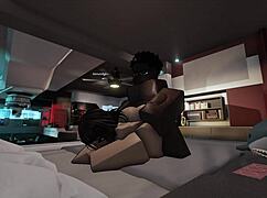 roblox whore begs for bbc to wreck her huge tits and ass game