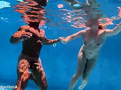 i'm drowning in ecstasy from underwater pussy fuck and golden shower facial