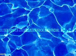 i'm drowning in ecstasy from underwater pussy fuck and golden shower facial