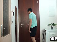 the czech cleaning lady in heels couldn't resist a deep seduction fuck