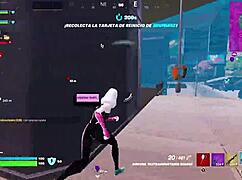 fortnite characters engage in explicit webcam fucking action sequences