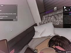 roblox whore begs for bbc to wreck her huge tits and ass game