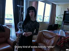 French Goth Girl Craves Rough Anal and Doggystyle Cumming Hard