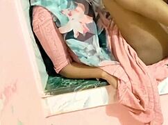 Best sex of 2025 Priya fucked hard doggystyle by boyfriend tight pussy