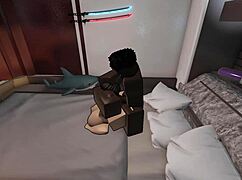 roblox whore begs for bbc to wreck her huge tits and ass game