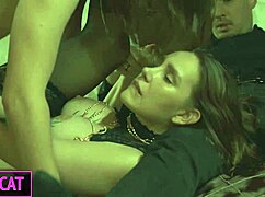 hot wifey gives cuck husband birthday thrill fucking handyman rough in hotel while he holds her