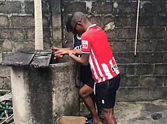 My Heart Races as Boyfriend Fucks Me by the Well Side