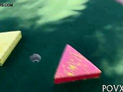 i narrate hot nikki lavay's tight teen pussy taking rough hardcore pounding