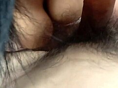 licking her shaved pussy then sucking cum explosion