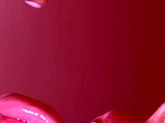 Wife's Pantyhose Ripped In Wild Cum-Filled Business Trip Blowjob