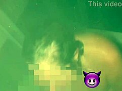 Cum everywhere on my curvy body after that monster cock creampie!