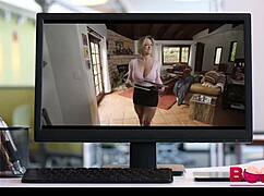 stepson pounds my huge tits relentlessly