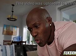 man this black guy massagin my big tits n round ass gets me so wet n horny