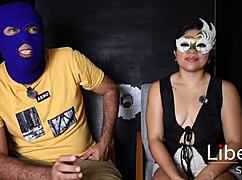 hotwife gives ass to strangers next to watching husband!