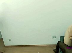 Hubby watches as black bull wrecks blonde's ass doggystyle