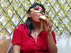 Neighbor's Sweet European Blowjob Hits Different!