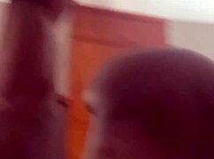 pounding that fat ebony ass doggystyle into bed