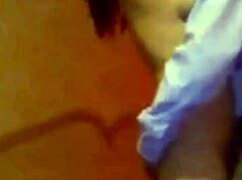 latina spits on huge tits while fucking hubby's cousin as he cleans plaza