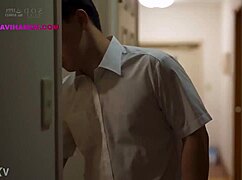 husband cheats with goddaughter's teacher in jav creampie action