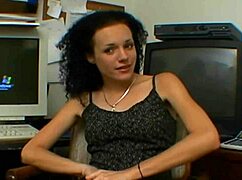 this cute girl sucks cock like a horny pro