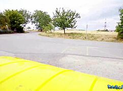 public agent films linda baker's big ass ebony blowjob outdoor sex