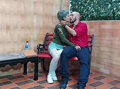 fuck i love banging anywhere especially in spanish with this dirty housewife on holiday!