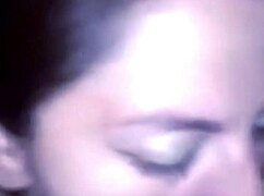 latina spits on huge tits while fucking hubby's cousin as he cleans plaza