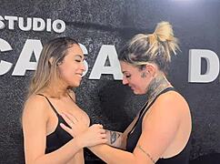 straight girl discovers lesbian licks and cums hard