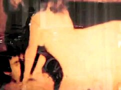 back in the day, hairy vintage lesbians get into bisexual group pussy play