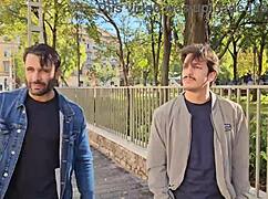 couple meets swingers for vanessa hillz rough 3-on-1 dp with atm gagging and messy swallows