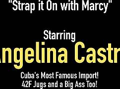 Angelina Castro Marcy Diamond Strapon Bang Thick Lesbians