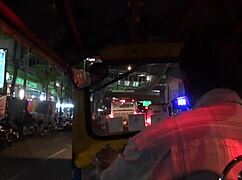 Tuktukpatrol picks up fresh fun Thai teen for deep blowjob and facial cumshot