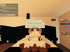 roblox teen bent over for bbc doggy cowgirl deepthroat gangbang