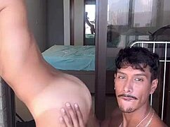 cubano safado esfolou meu cuzinho ao ar livre... que delicia