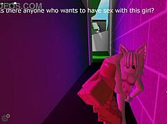 shy girl shyly spreads for fun behind brookhaven store