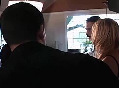 Overwhelmed Blonde With Braces Feels Pure Joy In Anal Threesome Double Penetration Debut