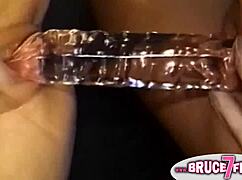 Vintage Oiled Lesbians Play with Toys