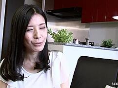 old japanese man seduces skinny teen classmate hairy pussy creampie uncensored jav rough ride