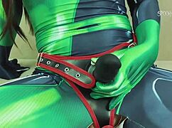 Oh god I caught you peeking as dominatrix Shego now strap-on fucks your tight ass hard