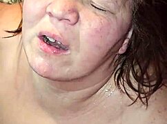 You love this dirty milf's big tits cock sucking action