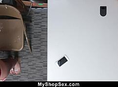 suspect fights lp officer claims but ends up stripped fucked doggystyle office spy cam