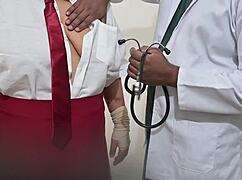 indian doctor sneaks student patient play in hospital room 👀