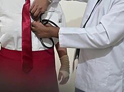 indian doctor sneaks student patient play in hospital room 👀
