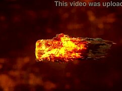 Aleta Alma's young ass gapes from big cock anal orgasm