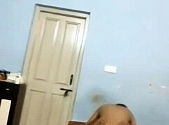 kannada couple's hot ass rides thick cock wildly