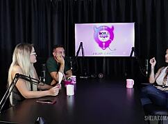 lexi mallet and bruna carlos in sheer red bora cast compilations with cuckold fun