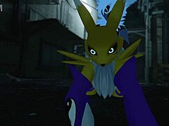 oh god renamon you're gettin railed sooo hard out in public like everyone can see your furry ass bouncin wild... i mean damn girl